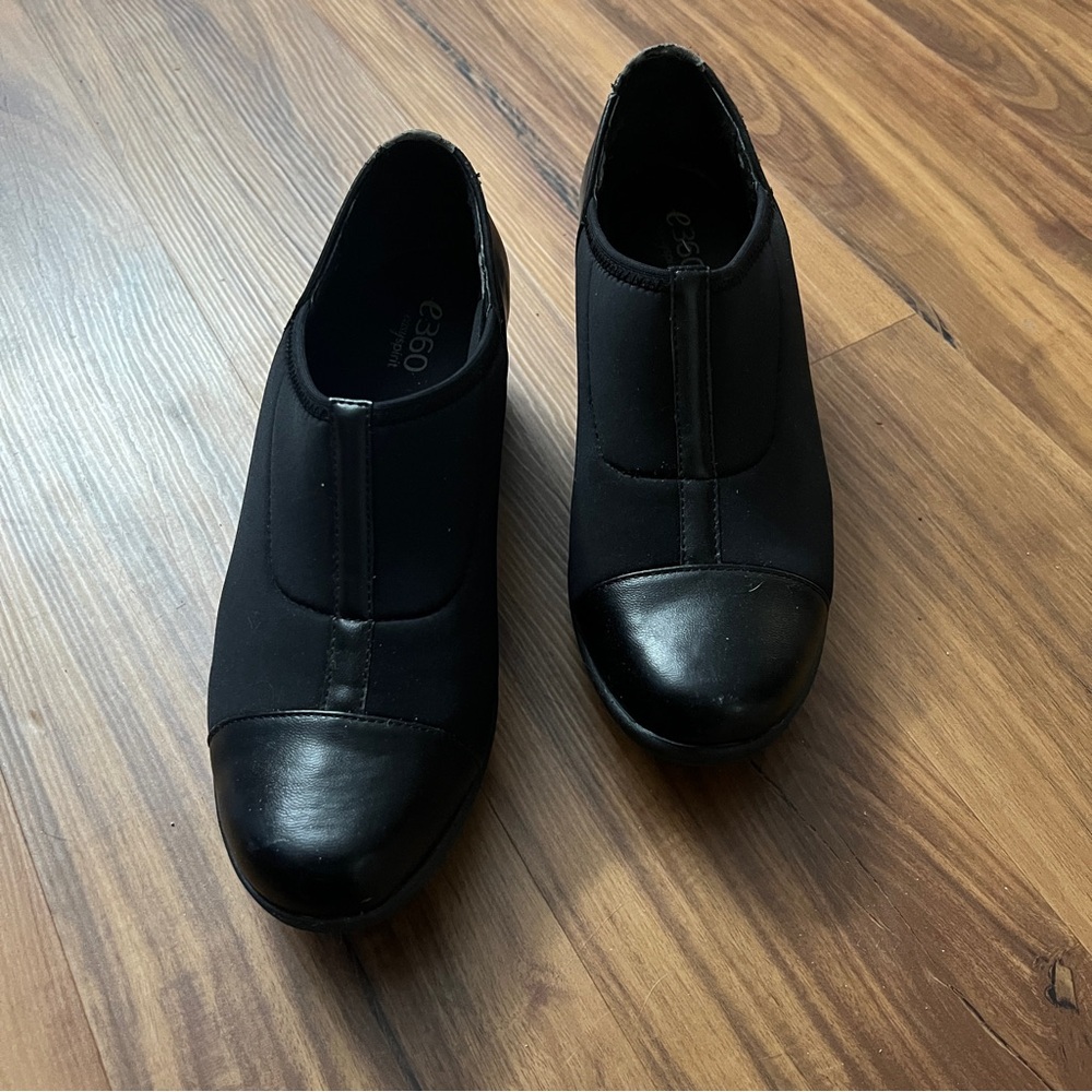 E360 Easy Spirit Women's Black Shoes Size 6 - Picture 3 of 8